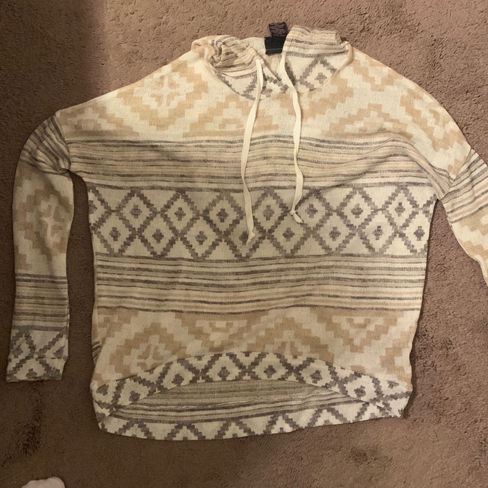 Sheer hoodie